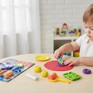 Kit Massinha 6 peças Cortador Molde Criança Brinquedo Slime Sensorial Massa Modelar Desenvolvimento