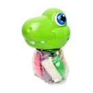 Kit Massinha de Modelar Base Amido Dino 12 Cores + 5 Moldes