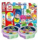 Kit Massinha de Modelar Super Toys Cabelo Maluco + Pula e Molda