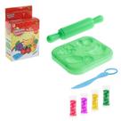Kit Massinha Divertida Frutinhas 7 Peças Art Brink Kit Massinha Divertida Frutinhas 7 Peças Art Brink