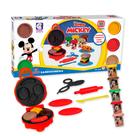 Kit Massinha Mickey Molde Sanduicheira Hamburger Lanche