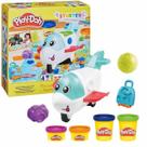 Kit Massinha Play Doh Avião Explorador Com Acessórios