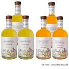 Kit Mastercello: 3 Licor Fino De Limão Siciliano + 3 Licor Fino De Laranja