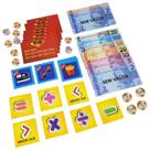 KIT Matemática Financeira Brinquedo Educativo Ensino Fundamental I II