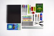 Kit Material Escolar Completo Atacado Volta As Aulas 33 Item
