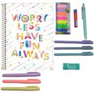 Kit Material Escolar Feminino Essencial Fundamental 2 e Ensino Médio Kit Material Escolar Feminino Essencial Fundamental 2 e Ensino Médio