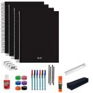 Kit Material Escolar Volta Ás Aulas Completo Universitário