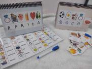 Kit Material Pedagógico Para Treinar Leitura Escrita Criança