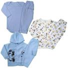 Kit Maternidade 6 Pçs Inverno Conjunto Body Pijama Moletom