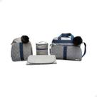 Kit Maternidade Bolsa Mochila Trocador Porta Mamadeiras