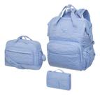 Kit Maternidade Mochila com Mala Grande E Trocador Tigor Little Kit Maternidade Mochila com Mala Grande E Trocador Tigor Little