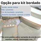 Kit maternidade personalizado com nome saquinhos organizadores mala bebê porta caderneta