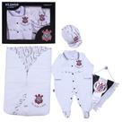 Kit Maternidade Plush Corinthians com Saco de Dormir Revedor Kit Maternidade Plush Corinthians com Saco de Dormir Revedor