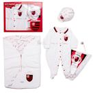 Kit Maternidade Plush Flamengo com Saco de Dormir Revedor Kit Maternidade Plush Flamengo com Saco de Dormir Revedor
