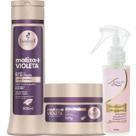 Kit Matiza+ Shampoo + Máscara Violeta 300ml + Finalizador Obrigatório Lourre 120ml