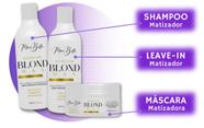 Kit Matizador Blond Max para cabelos loiros da MaxBelle 300ml