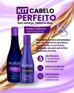 Kit matizador original completo shampoo+ condicionador roxo 300ml cada- maxilluring