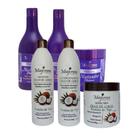 Kit Matizador Platinum + Kit Óleo De Coco Maycrene Kit Matizador Platinum + Kit Óleo De Coco Maycrene