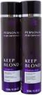 Kit Matizador Sh 250ml Con 250ml Keep Blond Hairs Company