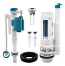 Kit Mecanismo Superior De Descarga Duo 3 e 6 Litros Completo Com Botão Superior Smart Depot