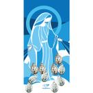 Kit medalhas Nossa Senhora das Graças prata - 10 unidades Kit medalhas Nossa Senhora das Graças prata - 10 unidades