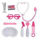 Kit Médica com 9 acessórios Rosa- Art Brink