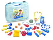 Kit Médico Infantil de 19 Peças - Brinquedo Educativo de Faz de Conta