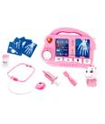 Kit Médico Raio X Doutor Com Luz e Som Rosa Brinquedo Fenix