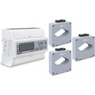 Kit Medidor de Energia M1250SA Trifásico 220/380V + 3und TC MSQ 1200/5A Kit Medidor de Energia M1250SA Trifásico 220/380V + 3und TC MSQ 1200/5A