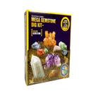 Kit Mega Dig STEM Para Crianças Com 15 Gemas E Cristais Reais, Brinquedo Científico Para Meninas E