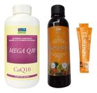 Kit Mega Q10 Anew 240 cáps + Floranew Garrafa 630g + 5 Sachês Floranew