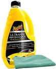 Kit Meguiar's Ultimate Wash & Wax 1,4L com Pano de Microfibra Kit Meguiar's Ultimate Wash & Wax 1,4L com Pano de Microfibra