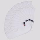 Kit Meia 12 Pares Fila Cano Curto Lisa Branco