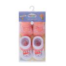 Kit meia 2 pares estampada pimpolho ref:86881 rn