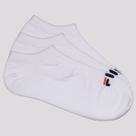 Kit Meia 3 Pares Fila Cano Curto Lisa Branco