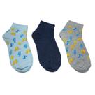 Kit Meia 3 Pares Infantil Poliéster Básica Casual Confort 004rpjc Kit Meia 3 Pares Infantil Poliéster Básica Casual Confort 004rpjc