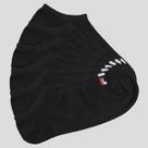 Kit Meia 6 Pares Fila Cano Curto Lisa Preto