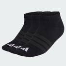 Kit Meia Adidas Invisível Preta e Branca Kit Meia Adidas Invisível Preta e Branca