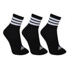 Kit Meia Adidas Mid - 3 Pares Kit Meia Adidas Mid - 3 Pares