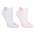 Kit Meia Cano Baixo Infantil Puma C/ 2 Pares Menina