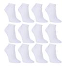 Kit Meia Cia da Meia 12 Pares Masulina