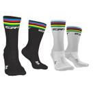 Kit meia ciclismo esportiva cano médio ERT campeão mundial
