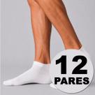 Kit Meia Dallf Invisível 12 pares Branca