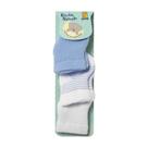 KIT MEIA DUCK ATOALHADA LISTRADA MENINO RN - 3 Pares