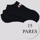 Kit Meia Fila 15 Pares Cano Curto