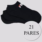 Kit Meia Fila 21 Pares Cano Curto