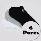 Kit Meia Fila 6 Pares Curto