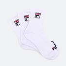 Kit Meia Fila Cano Alto C/ 3 Pares - Branco