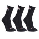 Kit Meia Fila Cano Alto C/ 3 Pares Kit Meia Fila Cano Alto C/ 3 Pares