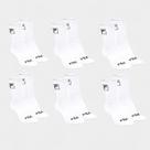 Kit Meia Fila Cano Alto C/ 6 Pares - Branco